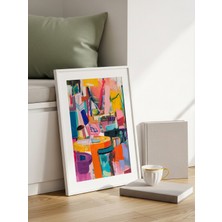 Fuart.Co Renkli Atölye Dijital Baskı Poster (Çerçevesiz) SOFU