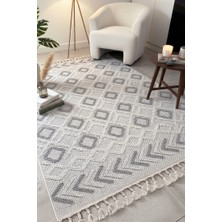 Melaris Halı Polka Yumuşak Örgü Bukle Modern Dokuma Halı Çocuk Oturma Odası Halısı Salon Mutfak Halısı