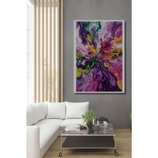 Teona Ahşap Abstrakt Renk Patlaması Dekoratif Ahşap Mdf Ev/işyeri Duvar Tablo Dikdörtgen Ev/işyeri Duvar Tablo