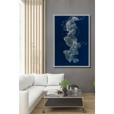 Teona Ahşap Dalgaların Dansı Dekoratif Ahşap Mdf Ev/işyeri Duvar Tablo Dikdörtgen Ev/işyeri Duvar Tablo