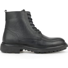 Ziya, Erkek Hakiki Deri Bot 1531007Z8263 Siyah