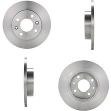 Bosch Mtxdpn Fren Diski Ön 6 Bijon 237,8 mm Renault Clio I 1.4 91-98, Clio Ii 1.6 98-05, Megane I 1.4 E / 1.9 D 96-03,