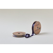 Zmc Bilişim Biye Saten Katlı 071 Koyu Füme 2 cm 25 Metre %100 Polyester