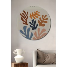 Teona Ahşap Matisse The Cut-Outs Dekoratif Ahşap Mdf Ev/işyeri Duvar Tablo Yuvarlak Ev/işyeri Duvar Tablo
