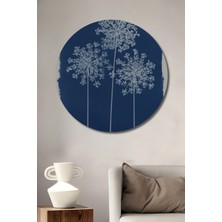 Teona Ahşap Üç Lüle Dekoratif Ahşap Mdf Ev/işyeri Duvar Tablo Yuvarlak Ev/işyeri Duvar Tablo