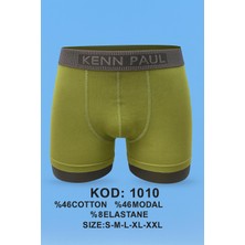 Kenn Poul MODAL3LÜ Düz Renk Boxer