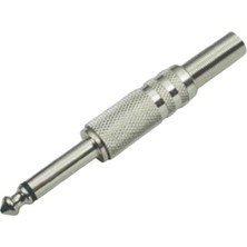 kzy mobilyal Powermaster PM-22709 Metal 6.3 Mm Mono Gitar Jack