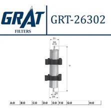 Grat 26302 Yakit Filtresi 8T0127401A