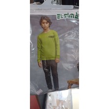 Elsima 3174 Erkek Çocuk Uzun Kollu Pijama Takımı