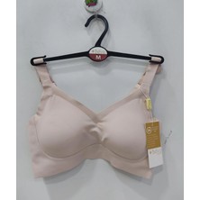 Belvü Kadın Balensiz Dikişsiz Geniş Askılı Toparlayıcı Ten Sütyen