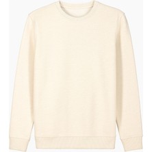 CGA Erkek Bisiklet Yaka Sweatshirt Yumuşak Dokulu Sweatshirt