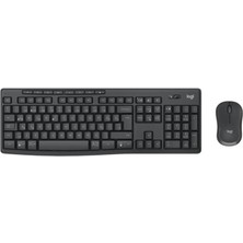 Logitech Logıtech MK370 Türkçe Kablosuz Kurumsal Siyah 920-012074 Q Klavye+Mouse