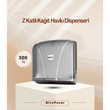 Palex Z Katlı Havlu Dispenseri 300 lü Şeffaf Füme