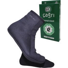 My Real Kışlık Termal Mest – Soğuk Geçirmez, Kaymaz Tabanlı, Nefes Alabilen Sıcak Tutucu Çorap Ayakkab