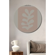 Teona Ahşap Matisse Dekoratif Ahşap Mdf Ev/işyeri Duvar Tablo Yuvarlak Ev/işyeri Duvar Tablo