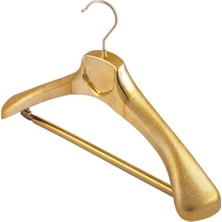 Askıcı Gold Takım Ceket Askısı 5  Adet Lüks Askı