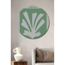 Teona Ahşap Matisse Dekoratif Ahşap Mdf Ev/işyeri Duvar Tablo Yuvarlak Ev/işyeri Duvar Tablo