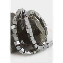 Zero Lvsqvr Küp Hematit Taşı 6 Mm-Antrasit