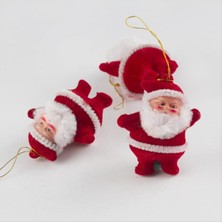 Hg.Aksesuar 3'lü Noel Baba Yılbaşı Ağaç Süsü