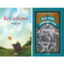 Yapı Kredi Yayınları Kirpi ile Kestane (Karton Kapak) + Zacharius Usta