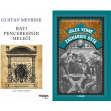 Can Yayınları Batı Penceresinin Meleği (Yeni Beyaz Kapak) + Zacharius Usta