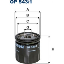 Filtron Mtxdpn Yağ Filtresi [ Ford Transit 2014 - Transit Custom (2012) ]