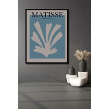 Teona Ahşap Çerçeve Görünümlü Matisse Ilhamlı Dekoratif Ahşap Mdf Ev Duvar Tablo Dikdörtgen Ev Duvar Tablo