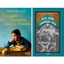 Can Yayınları Limonlu Pastanın Sıradışı Hüznü (Yeni Kapak) + Zacharius Usta