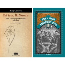 Yapı Kredi Yayınları Iki Satır, Iki Satırdır – Alev Ebüzziya’ya Mektuplar 1962-1976 + Zacharius Usta