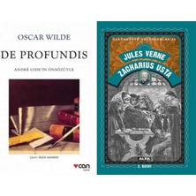 Can Yayınları De Profundis (Yeni Beyaz Kapak) + Zacharius Usta