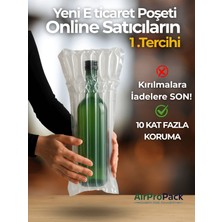 24X40 cm 50 Adet Sütunlu Koruyucu Havalı Kargo Poşeti Airbag/airbed/şişirilebilir Ambalaj