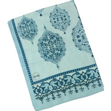 Mim Eşarp ve Şal Işıl Ipek Soft Pamuklu Etnik Desenli Şal 75X190 cm