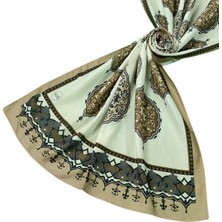 Mim Eşarp ve Şal Işıl Ipek Soft Pamuklu Etnik Desenli Şal 75X190 cm