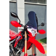 Babax Honda Crf 250L Uyumlu Ön Siperlik – Tur Camı (2023–2025) Ultra Şeffaf ve Füme Renklerde