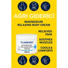 Magnezyumlu Ağrı Hafifletici Krem Ayak Yanması,sinir Ağrıları,bel ve Boyun