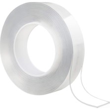 Sunup SN-14654 30MM 2 Metre Çift Taraflı Nano Teknoloji Süper Yapıştırıcı Şeffaf Bant