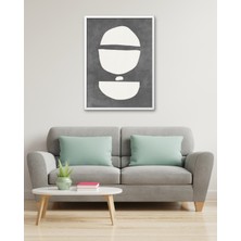 Fuart.Co Dairesel Sükunet Dijital Baskı Poster (Çerçevesiz) MOFU