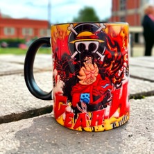 Luffy Gear 4 Tasarım Hediyelik Kaliteli Porselen Çay Kahve Kupası