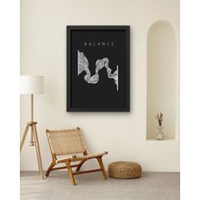 Fuart.Co Balance Dijital Baskı Poster (Çerçevesiz) MOFU