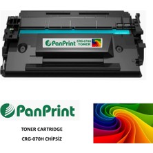 PanPrint Canon I-Sensys LBP-243DW Chipsiz Muadil Toner Yüksek Kapasiteli 10200 Sf. (CRG-070H)
