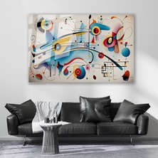 Artarilion Cam Yatay Duvar Tablosu Cam Soyut Geometrik S Anat6 Ev Ofis Salon Modern Duvar Tablosu