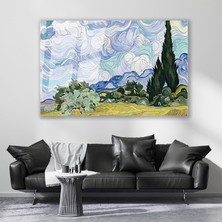 Artarilion Cam Yatay Duvar Tablosu Cam Soyut Doga Manzarasi Ev Ofis Salon Modern Duvar Tablosu