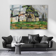 Artarilion Cam Yatay Duvar Tablosu Cam Vintage Manzara5 Ev Ofis Salon Modern Duvar Tablosu
