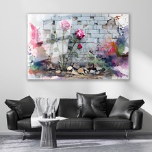 Artarilion Cam Yatay Duvar Tablosu Cam Soyut Sanat8 Ev Ofis Salon Modern Duvar Tablosu