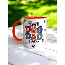 Dog Dad Babaya Hediye Kupa - Babalar Günü Hediyesi- Köpek Babası Kupa
