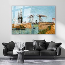 Artarilion Cam Yatay Duvar Tablosu Cam Kopru Manzarasi Ev Ofis Salon Modern Duvar Tablosu