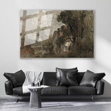 Artarilion Cam Yatay Duvar Tablosu Cam Vintage Doga Manzarasi7 Ev Ofis Salon Modern Duvar Tablosu