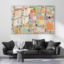 Artarilion Cam Yatay Duvar Tablosu Cam Soyut Geometrik Sanat7 Ev Ofis Salon Modern Duvar Tablosu