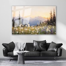 Artarilion Cam Yatay Duvar Tablosu Cam Doga Manzarasi9 Ev Ofis Salon Modern Duvar Tablosu