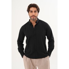 Catto Peak Gömlek Pamuklu Oxford Kumaş Yıkamalı Regular Mevsimlik Erkek Gömlek